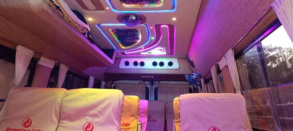 12 seater tempo traveller photo