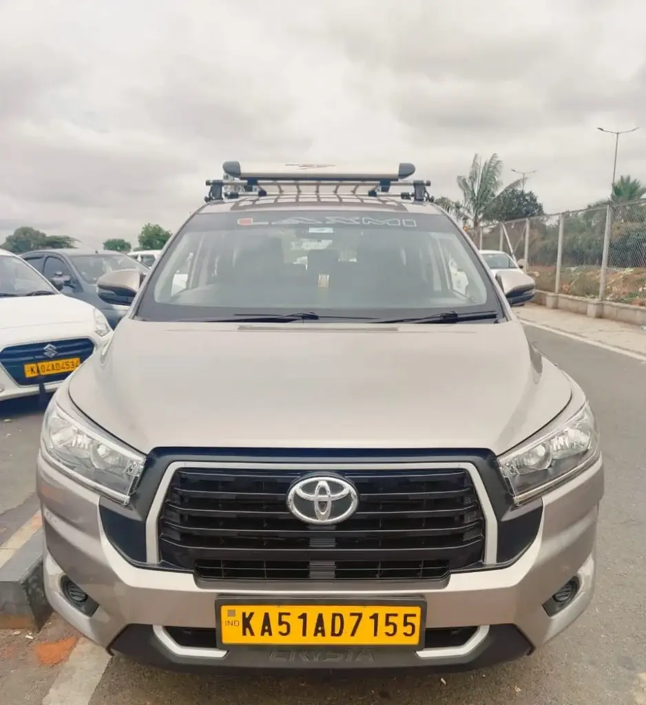innova crysta for rent in Bangalore