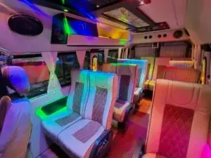 Book Luxury 14 Seater Tempo Traveller in Bangalore