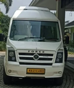 Luxury 12 seater tempo traveller rental in bangalore