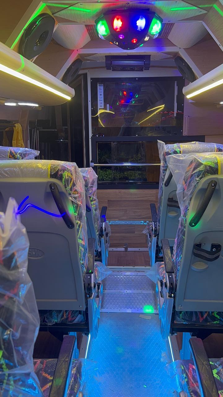 luxury Mini bus seating