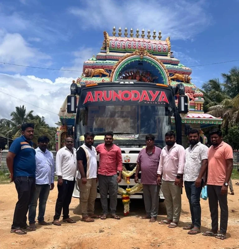 32 seater bus rental in bangalore