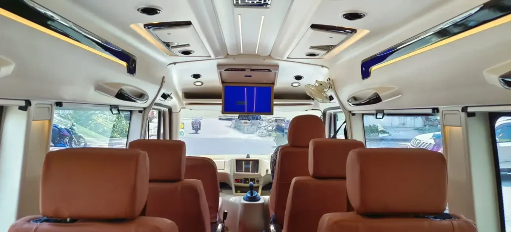 12 seater maharaj tempo traveller
