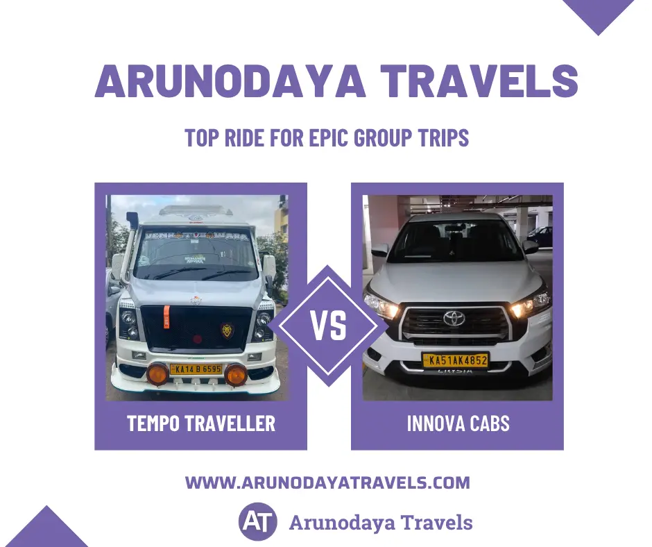Tempo Traveller Vs Innova Taxi