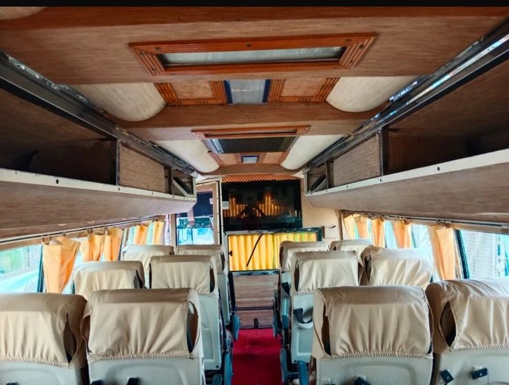 20 seater mini bus features in bangalore