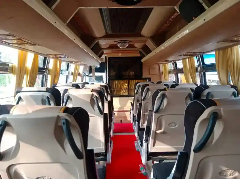 21 seater mini bus interior image