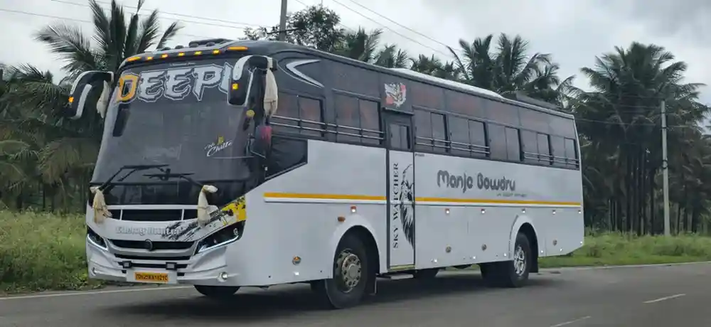 50 seater bus rental in bangalore