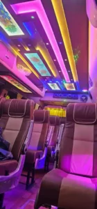 Airport-Tempo-traveller-interior