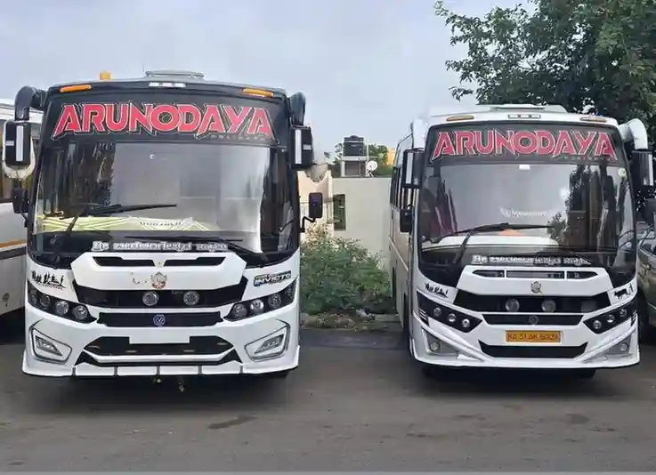 Bus for rent in bangalore