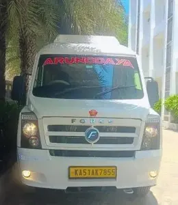 Tempo Traveller on Rent Bangalore for Goa