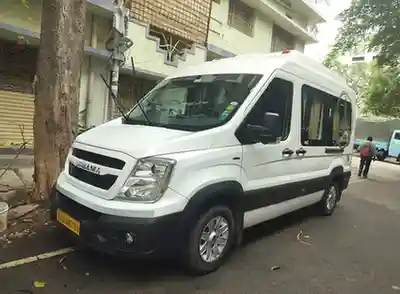 Tempo Traveller rental in Bangalore for airport travel