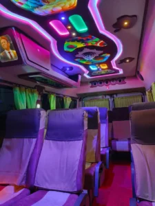 Tempo Traveller Is Ideal for Rainy-Season Group Travel