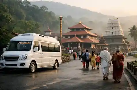 Tempo-Traveller-for-Pilgrimage-Travel-from-Bangalore