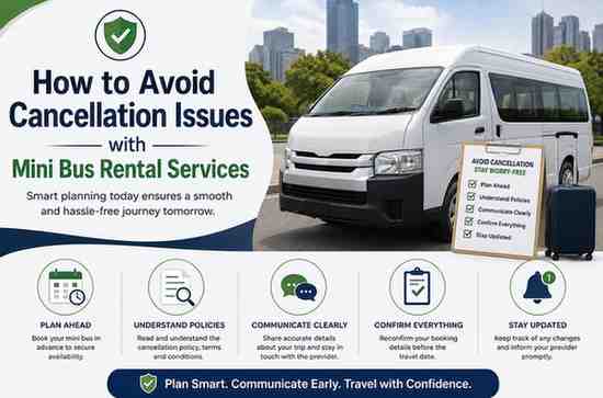 How to Avoid Cancellation Issues with Mini Bus Rental Services