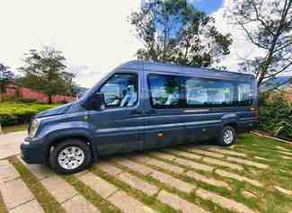 12 Seater Force Urbania Rental in Bangalore