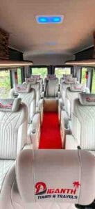 force-urbania-10-seater seats